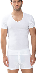 V-Neck Shirt Casual Cotton