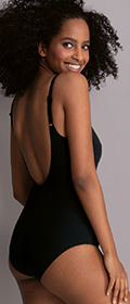 Rosafaia Badeanzug Perfect Black Suit