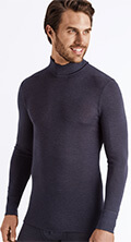 Hanro Rollkragen-Shirt Woolen Silk