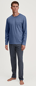 Calida Pyjama lang Relax Imprint