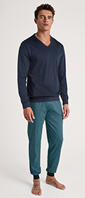 Calida Bündchen Pyjama Relax Streamline