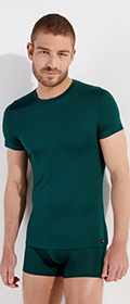 HOM Tencel soft Tee-Shirt Crew Neck