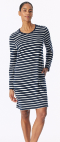 Schiesser Nachthemd langer Arm Casual Essentials
