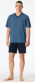 Schiesser Schlafanzug kurz Comfort Nightwear