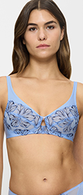 Triumph BH ohne Bügel ungefüttert Wild Iris Florale