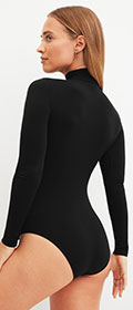 Calida Body langarm mit Öffnung Seamless Shape