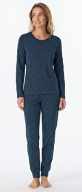 Schiesser Schlafanzug lang Casual Essentials