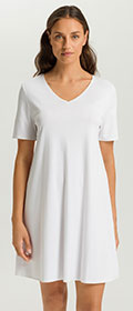 Hanro Nachthemd mit halbem Arm Cotton Silk