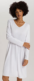Hanro Nachthemd langarm Cotton Silk