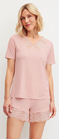 Calida Pyjama kurz Elegant Dreams