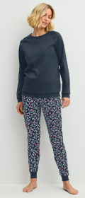 Calida Pyjama mit Bündchen Family & Friends