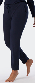 Schiesser Loungehose lang Modal Bündchen Mix+Relax