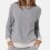 Shirt langarm Casual Comfort Melange