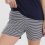 Shorty Casual Comfort Stripe
