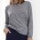 Shirt langarm Casual Comfort Stripe