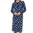 Mey Nachthemd langarm Scribbled Dots