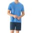 Mey Pyjama kurz Micro Blue